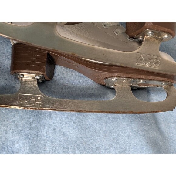 Jackson Glacier 120 White Figure Ice Skates Youth Size 12 Beginner Recreational - Picture 8 of 10